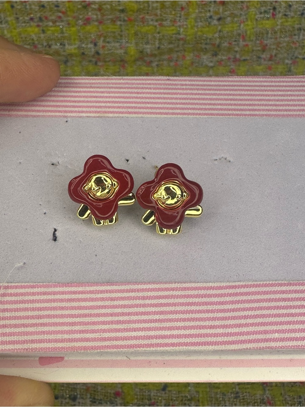 AA great cute cute gold erring